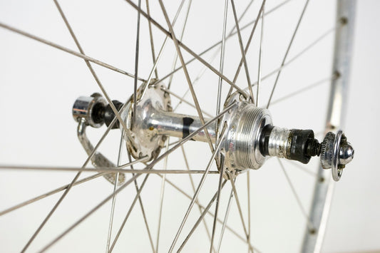 CAMPAGNOLO RECORD NISI WHEELS 700c 28" TUBULAR ROAD BIKE VINTAGE 70S 80S CLASSIC