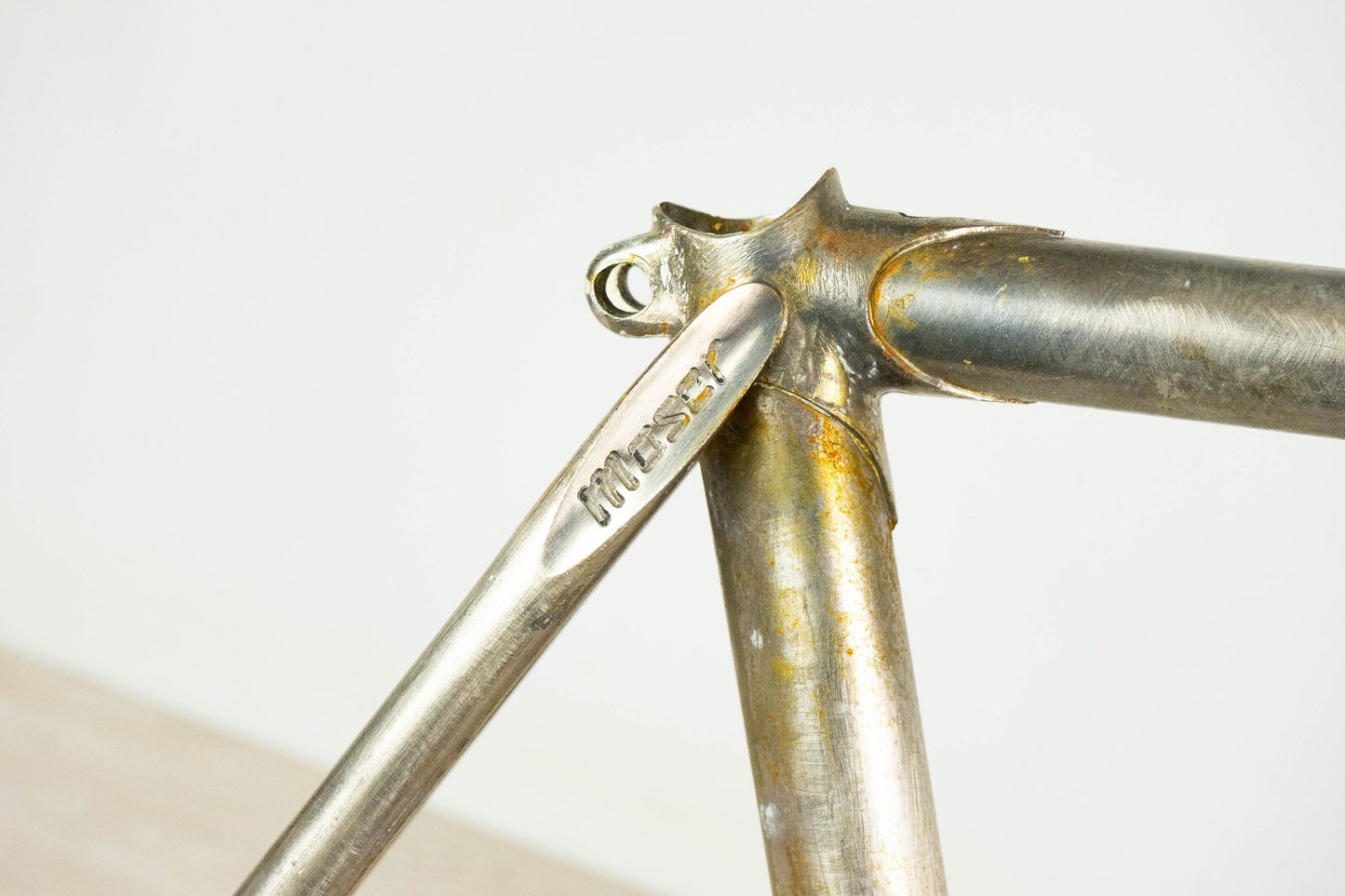 MOSER VINTAGE FRAME STEEL ROAD BIKE 53 54 CAMPAGNOLO OLD 700C BICYCLE 80S 28"