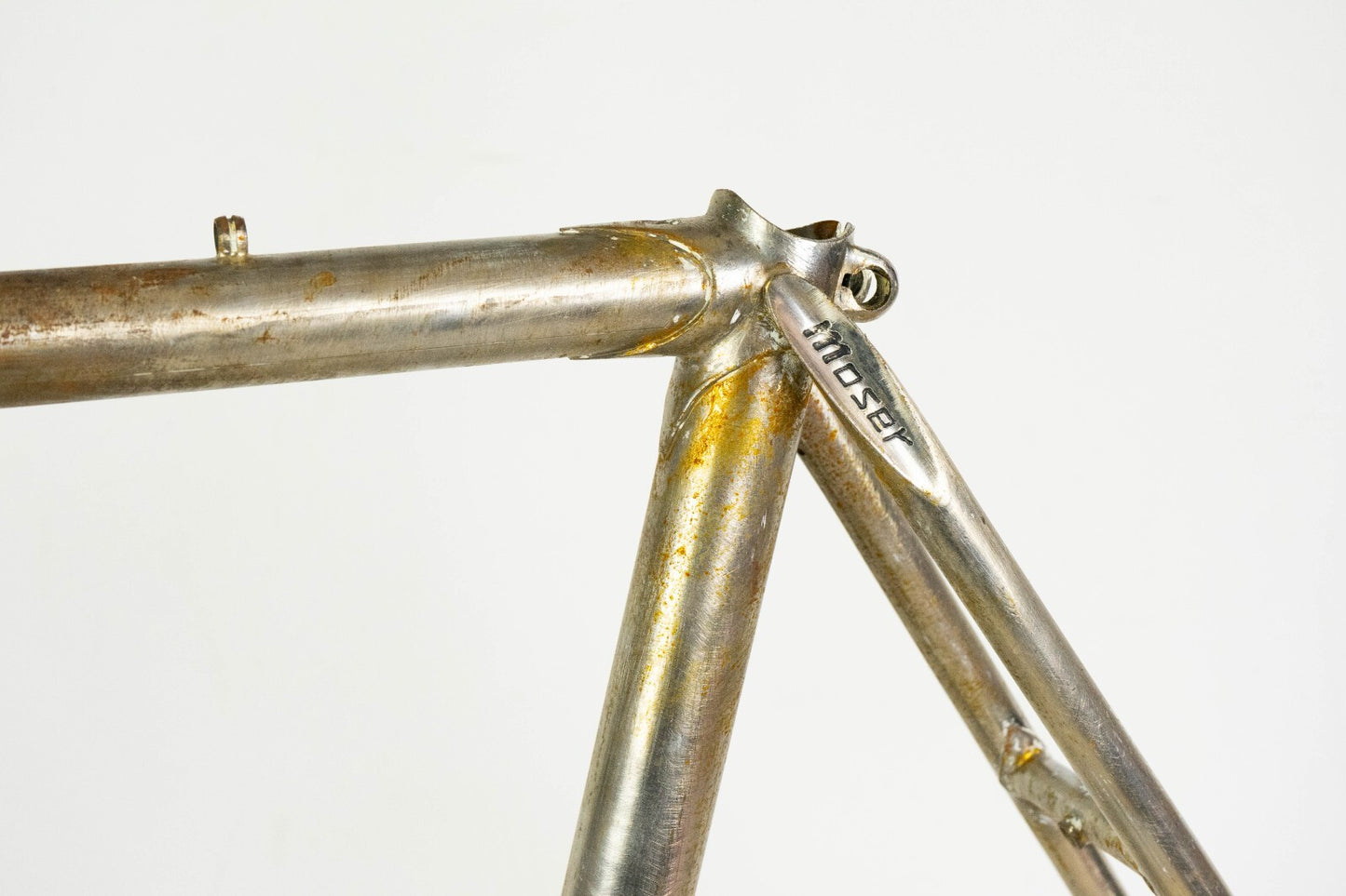 MOSER VINTAGE FRAME STEEL ROAD BIKE 53 54 CAMPAGNOLO OLD 700C BICYCLE 80S 28"