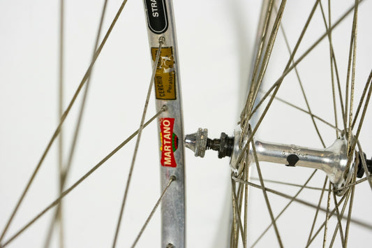 GIPIEMME SPRINT MARTANO STRADA WHEELS 700c 28" TUBULAR ROAD BIKE VINTAGE 70S 80S