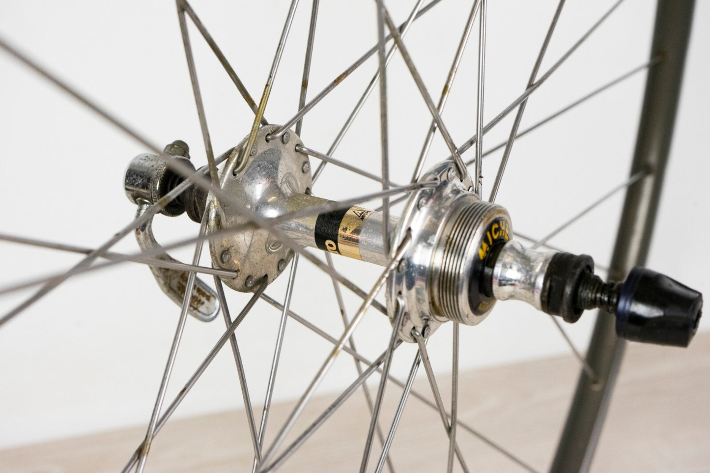 MICHE PRIMATO MAVIC GP4 WHEELS 700c 28" TUBULAR ROAD BIKE VINTAGE 80S BICYCLE