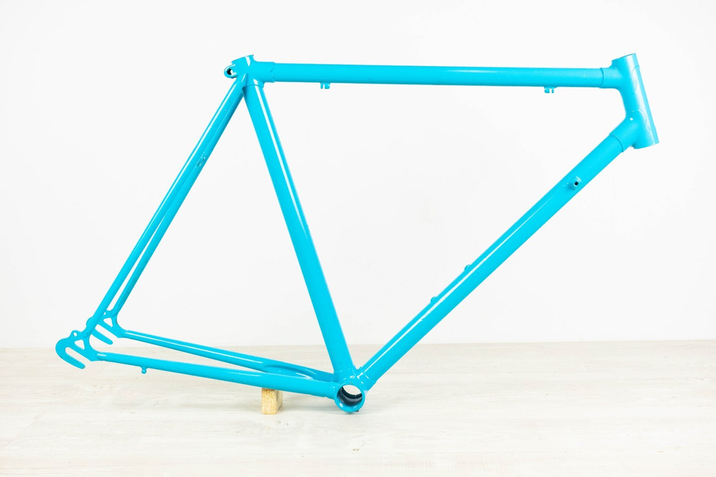 VINTAGE FRAME 46 50 STEEL ROAD BIKE CAMPAGNOLO 700c 80S OLD bicycle BLUE 70S