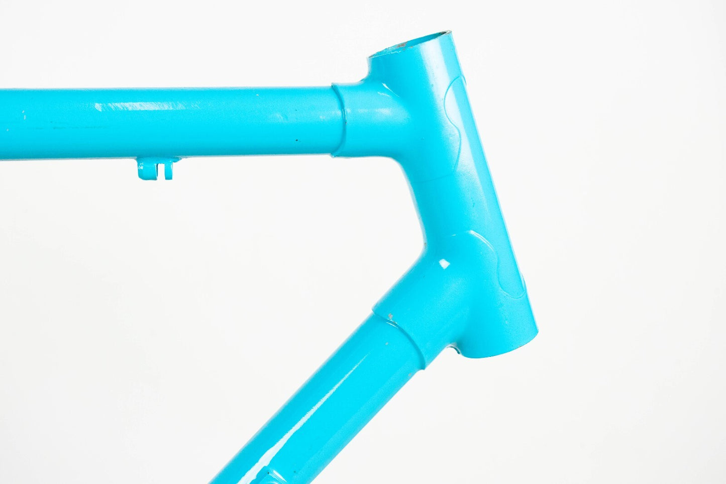 VINTAGE FRAME 46 50 STEEL ROAD BIKE CAMPAGNOLO 700c 80S OLD bicycle BLUE 70S