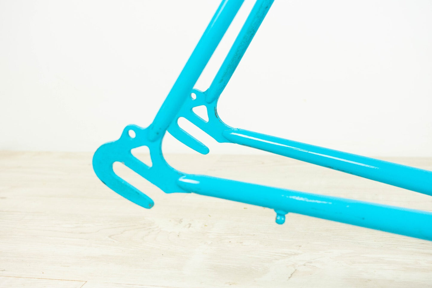 VINTAGE FRAME 46 50 STEEL ROAD BIKE CAMPAGNOLO 700c 80S OLD bicycle BLUE 70S