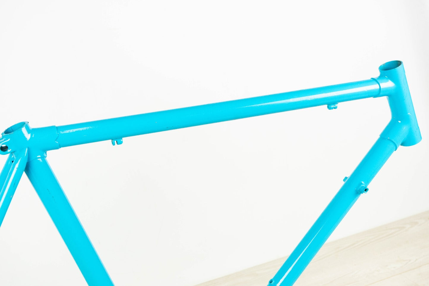 VINTAGE FRAME 46 50 STEEL ROAD BIKE CAMPAGNOLO 700c 80S OLD bicycle BLUE 70S