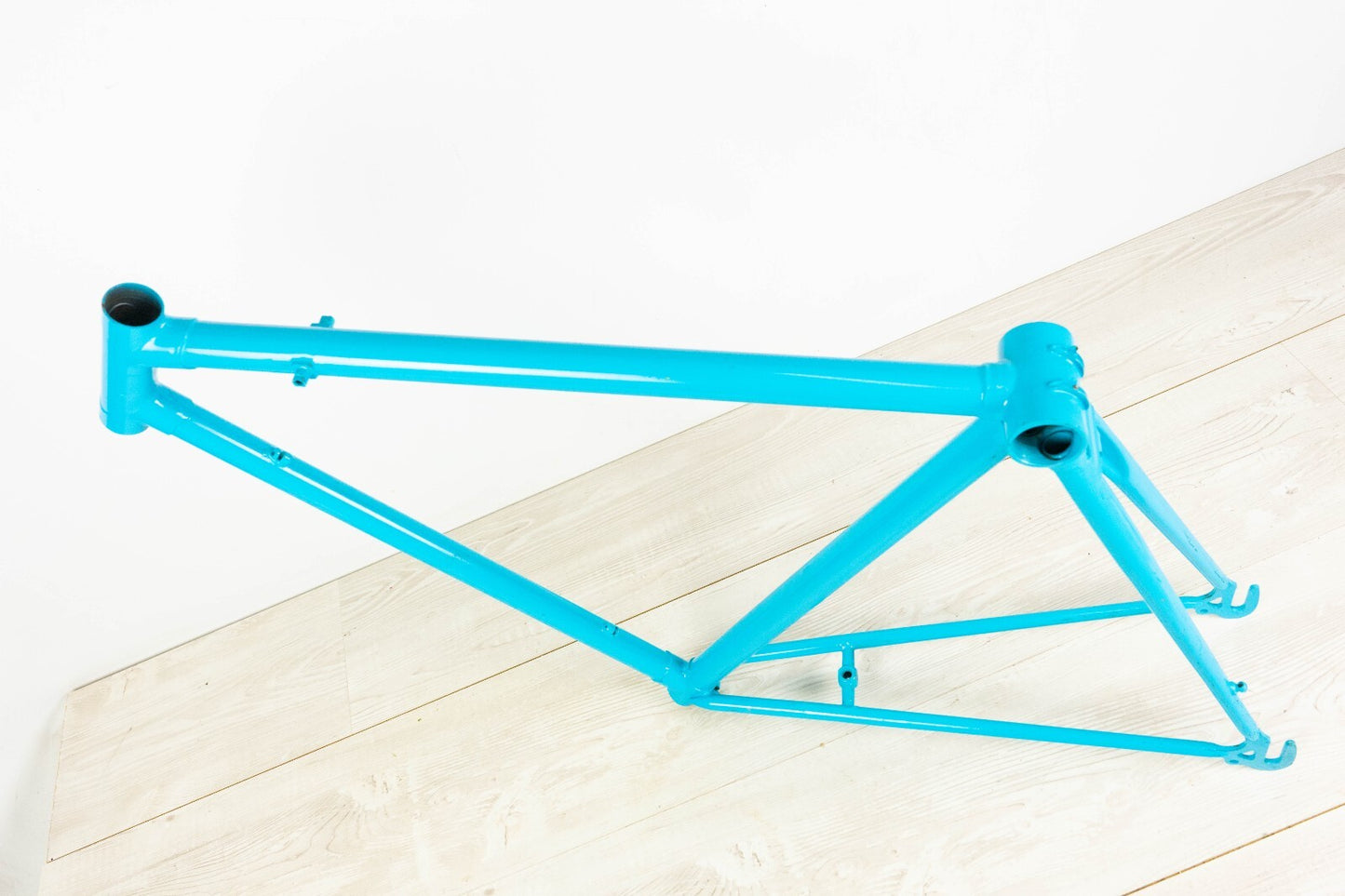 VINTAGE FRAME 46 50 STEEL ROAD BIKE CAMPAGNOLO 700c 80S OLD bicycle BLUE 70S