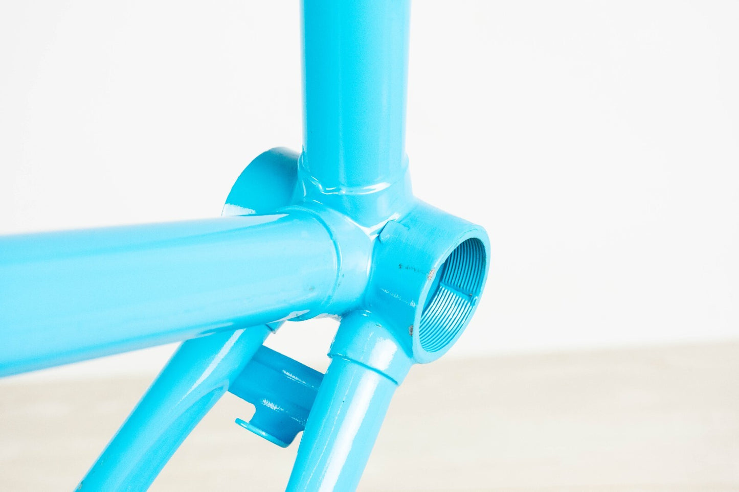 VINTAGE FRAME 46 50 STEEL ROAD BIKE CAMPAGNOLO 700c 80S OLD bicycle BLUE 70S