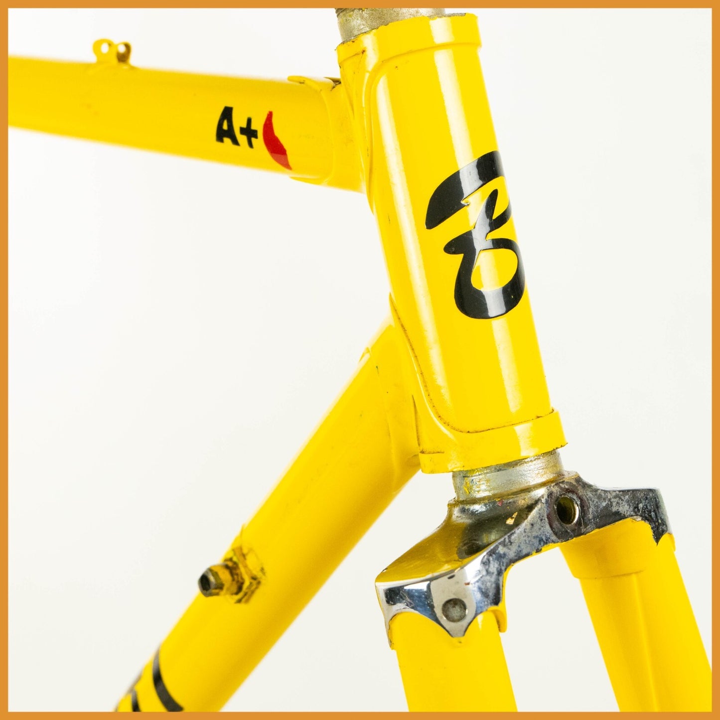 DEL SERRA (?) VINTAGE FRAME SET 51 52 STEEL ROAD BIKE CAMPAGNOLO OLD 700C 70S