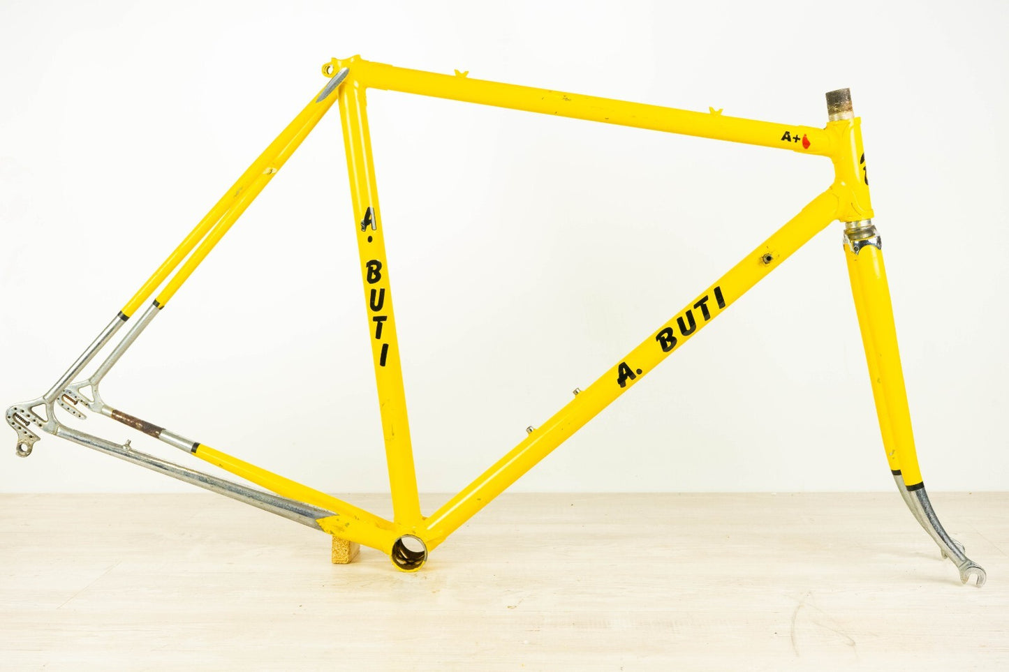 DEL SERRA (?) VINTAGE FRAME SET 51 52 STEEL ROAD BIKE CAMPAGNOLO OLD 700C 70S