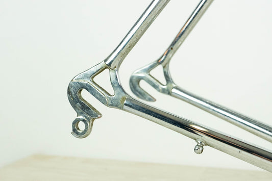 NOS DAZZAN VINTAGE FRAME SET 55 ROAD BIKE STEEL BICYCLE 90S RED OLD AERO STAR 80