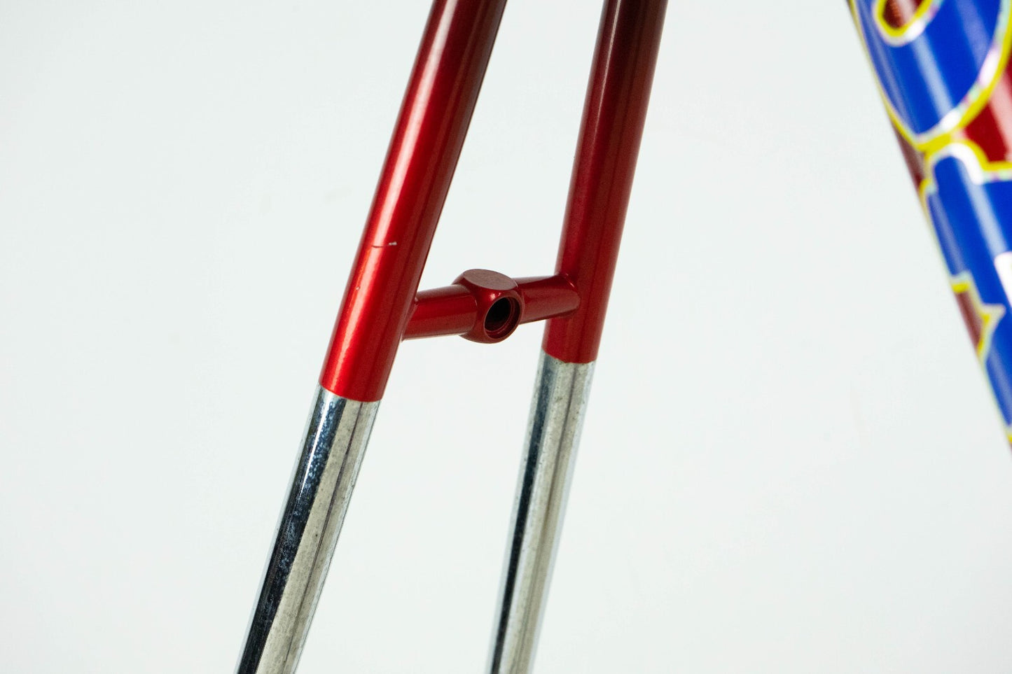 NOS DAZZAN VINTAGE FRAME SET 55 ROAD BIKE STEEL BICYCLE 90S RED OLD AERO STAR 80
