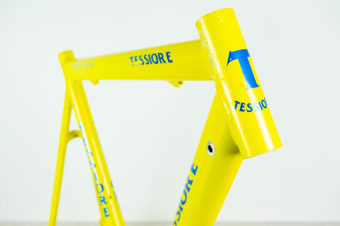 ALUMINIUM ALLOY FRAME 52 VINTAGE LILGHT ROAD BIKE 700c BICYCLE YELLOW S SMALL