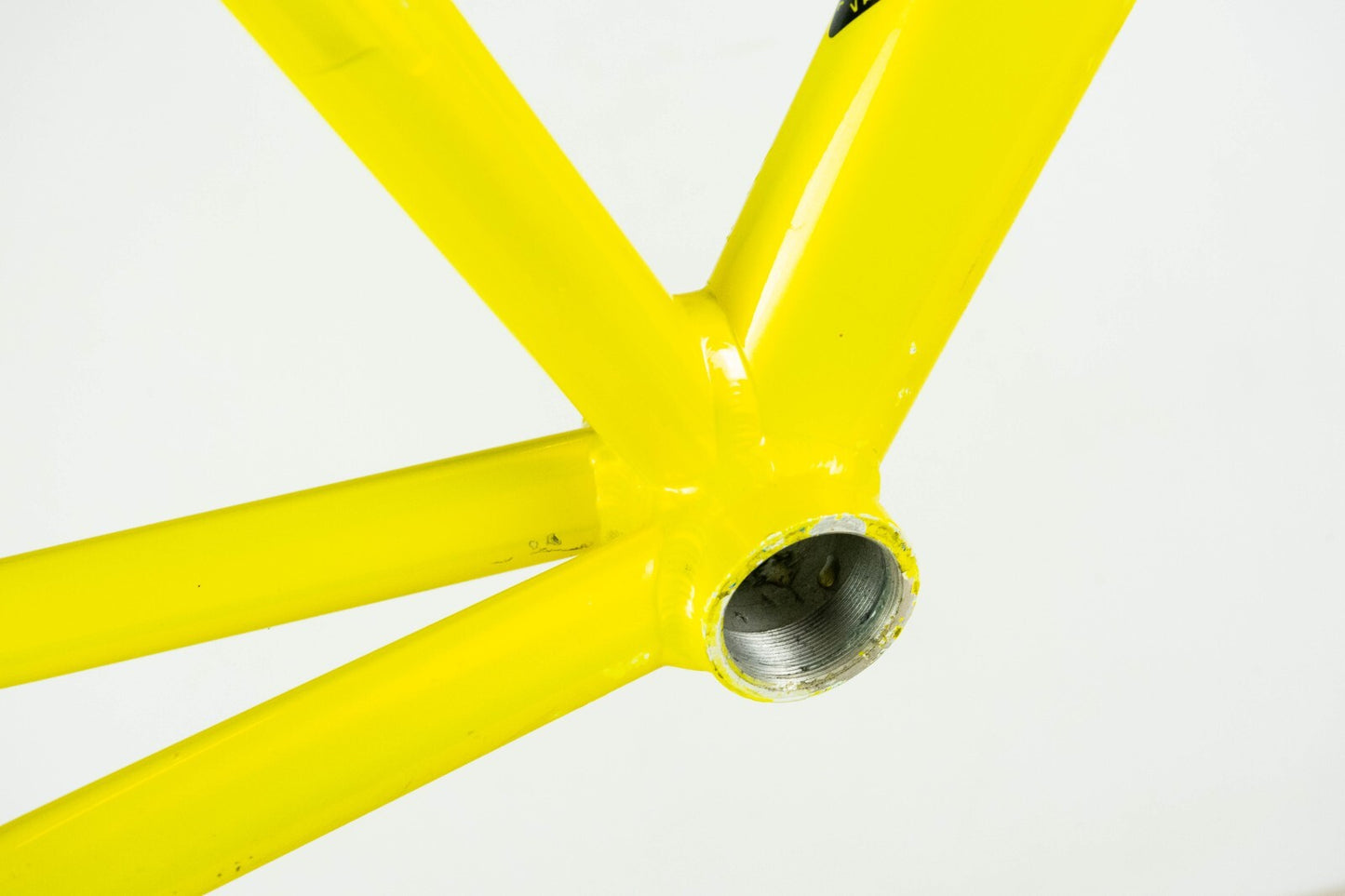 ALUMINIUM ALLOY FRAME 52 VINTAGE LILGHT ROAD BIKE 700c BICYCLE YELLOW S SMALL