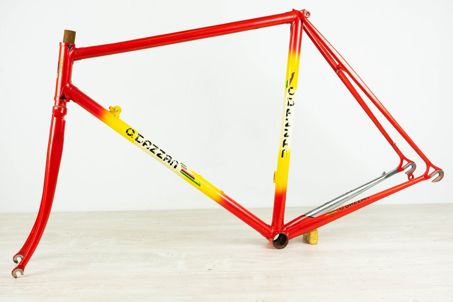 NOS DAZZAN VINTAGE COLUMBUS SL AIR FRAME SET 53 54 ROAD BIKE CAMPAGNOLO CINELLI