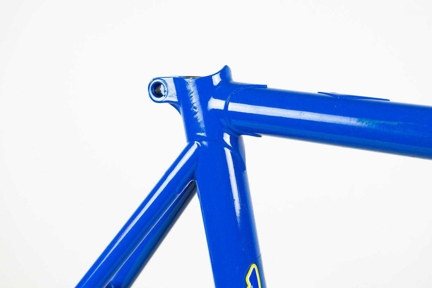 NOS DAZZAN VINTAGE FRAME SET 52 53 ROAD BIKE STEEL BICYCLE 90S BLUE COLUMBUS