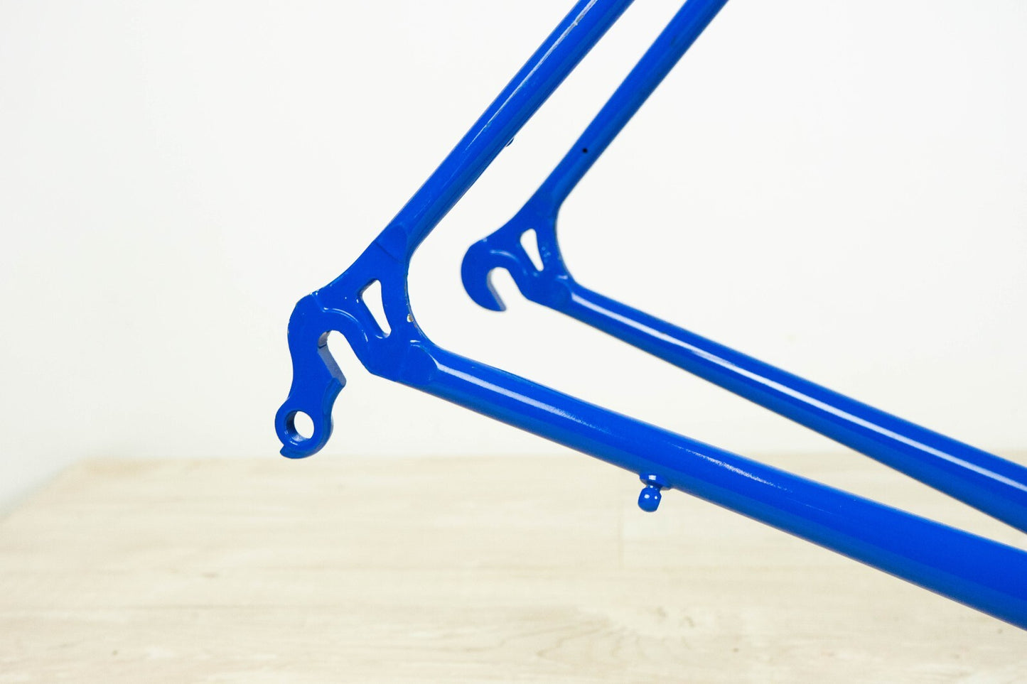 NOS DAZZAN VINTAGE FRAME SET 52 53 ROAD BIKE STEEL BICYCLE 90S BLUE COLUMBUS
