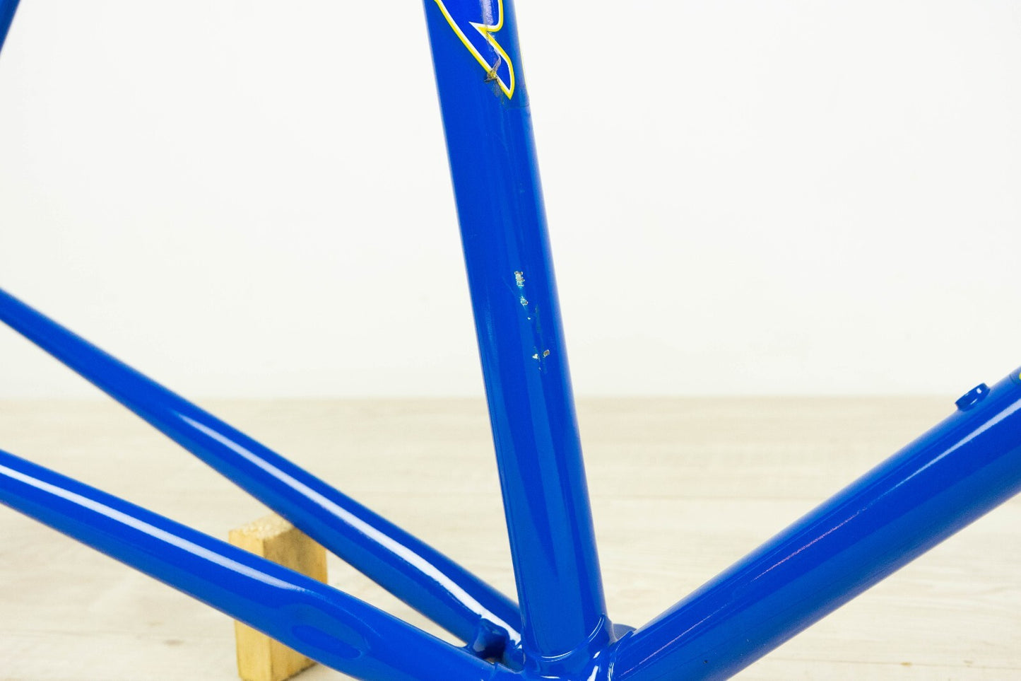 NOS DAZZAN VINTAGE FRAME SET 52 53 ROAD BIKE STEEL BICYCLE 90S BLUE COLUMBUS