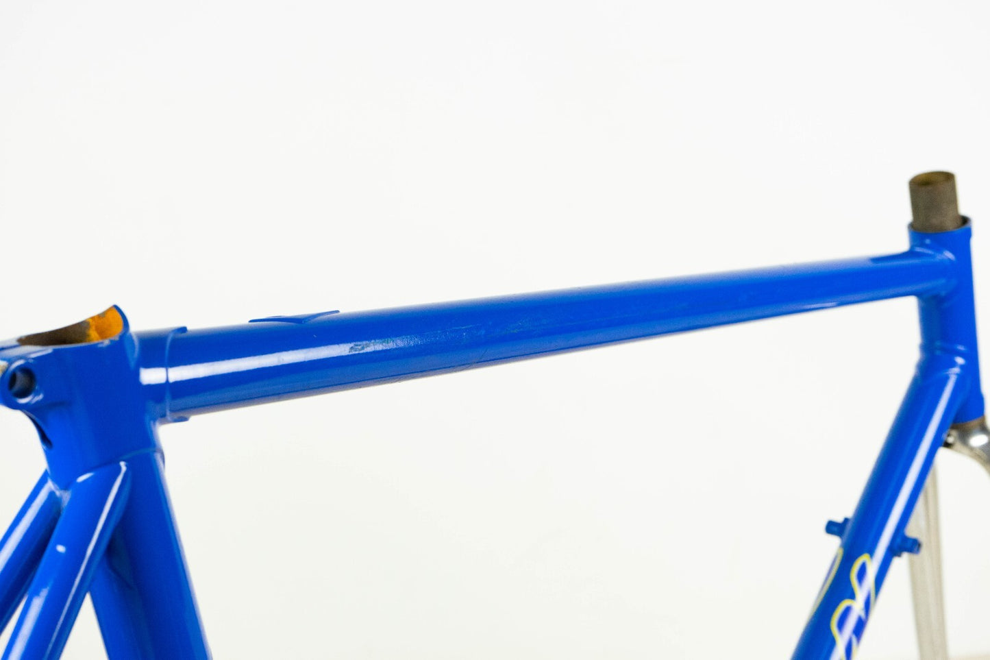 NOS DAZZAN VINTAGE FRAME SET 52 53 ROAD BIKE STEEL BICYCLE 90S BLUE COLUMBUS