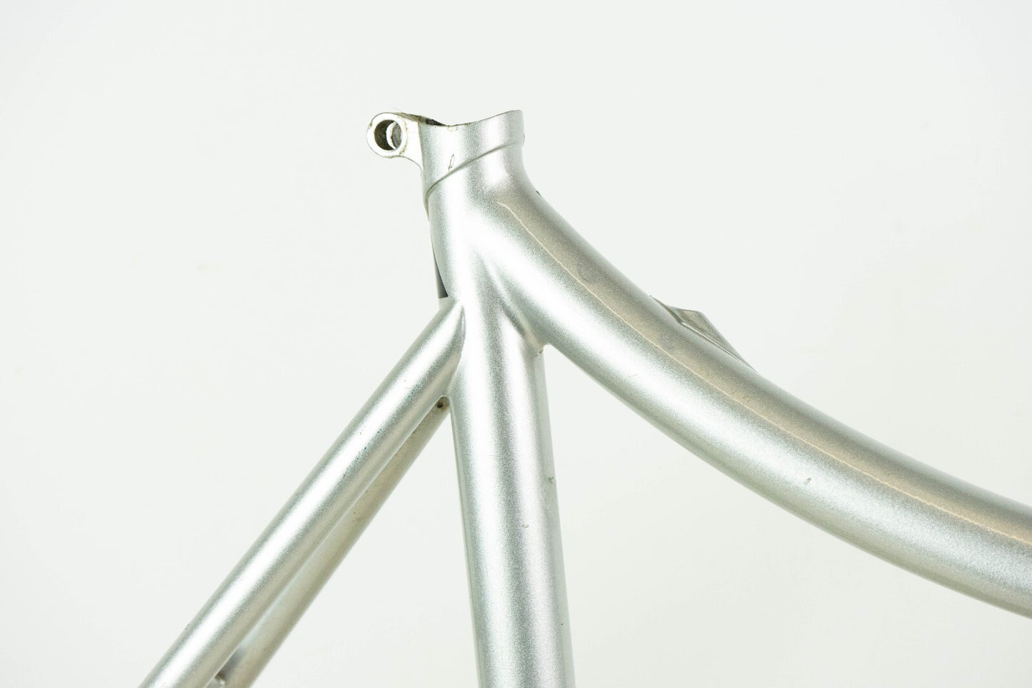 ROSSIN (?) VINTAGE FRAME 55 57 STEEL TIME TRIAL BIKE OLD TT CRONO 90S COLUMBUS