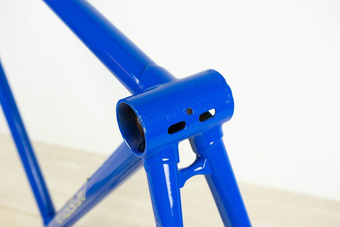 NOS DAZZAN VINTAGE FRAME SET 52 53 ROAD BIKE STEEL BICYCLE 90S BLUE COLUMBUS