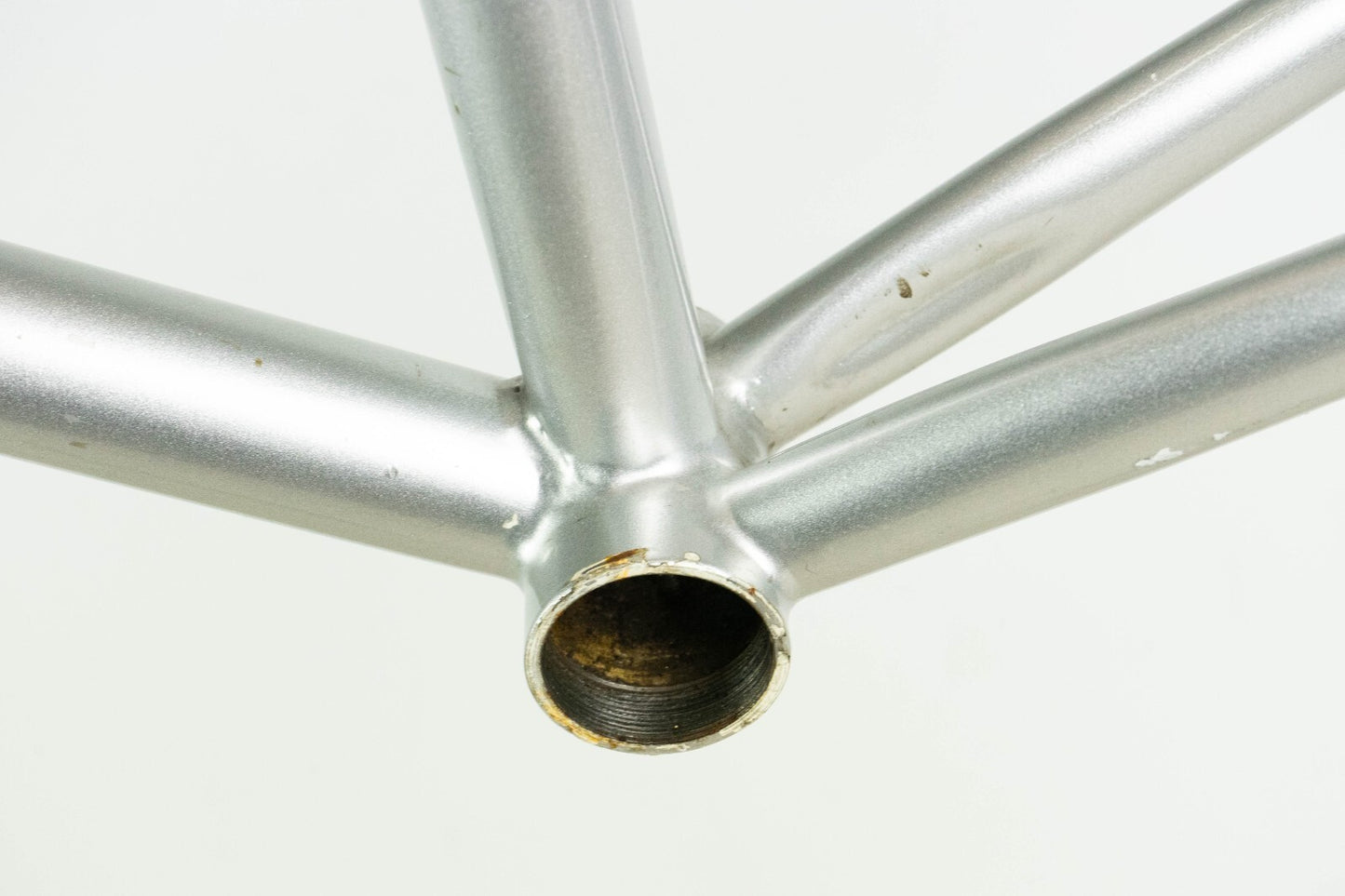 ROSSIN (?) VINTAGE FRAME 55 57 STEEL TIME TRIAL BIKE OLD TT CRONO 90S COLUMBUS