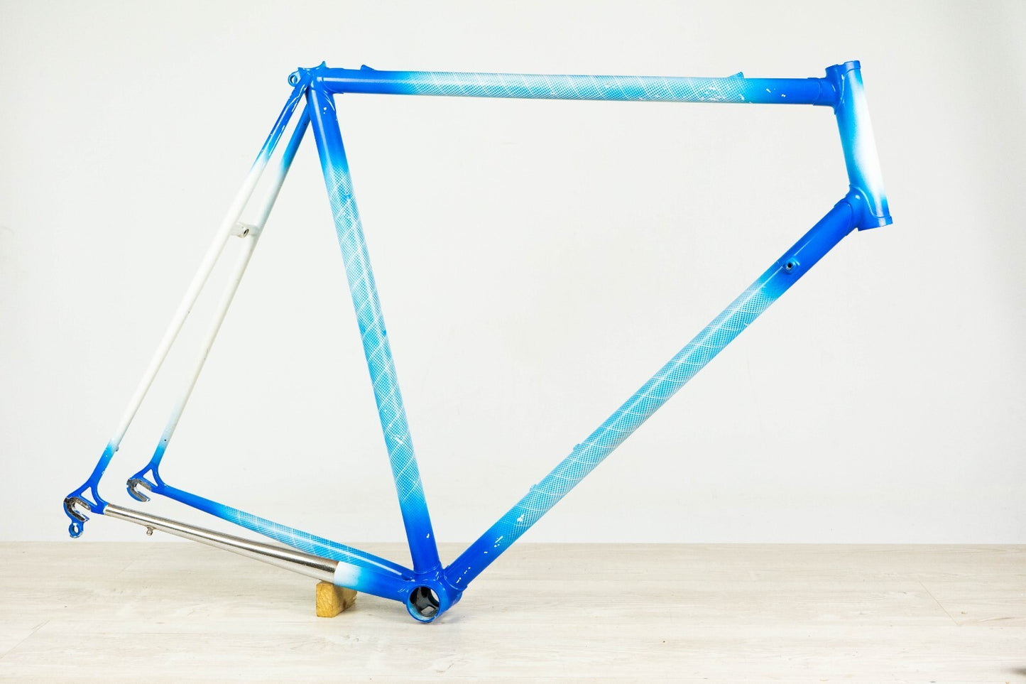 NOS DAZZAN VINTAGE FRAME 57 ROAD BIKE STEEL BICYCLE CLASSIC blue 700c gipiemme