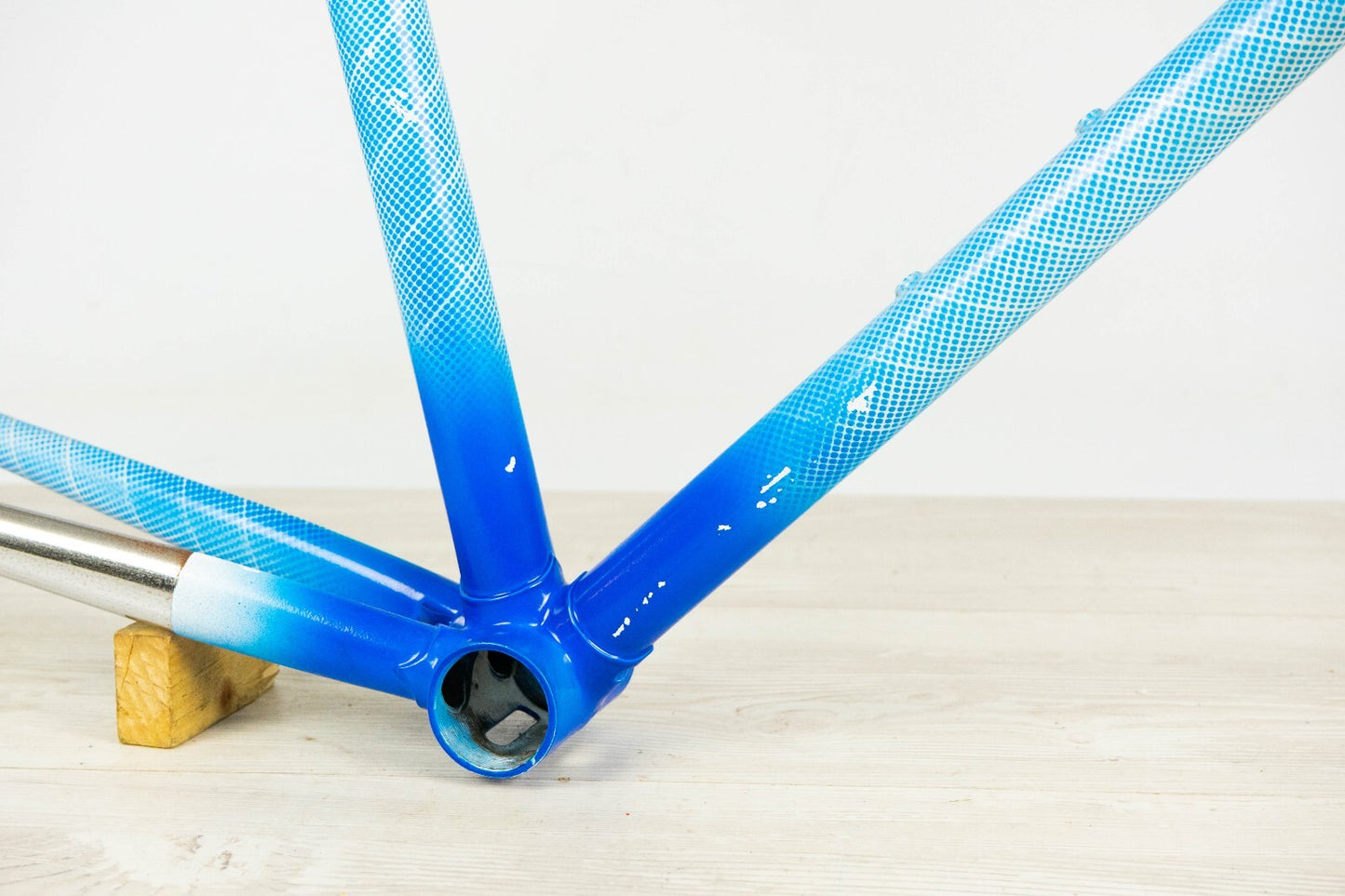 NOS DAZZAN VINTAGE FRAME 57 ROAD BIKE STEEL BICYCLE CLASSIC blue 700c gipiemme