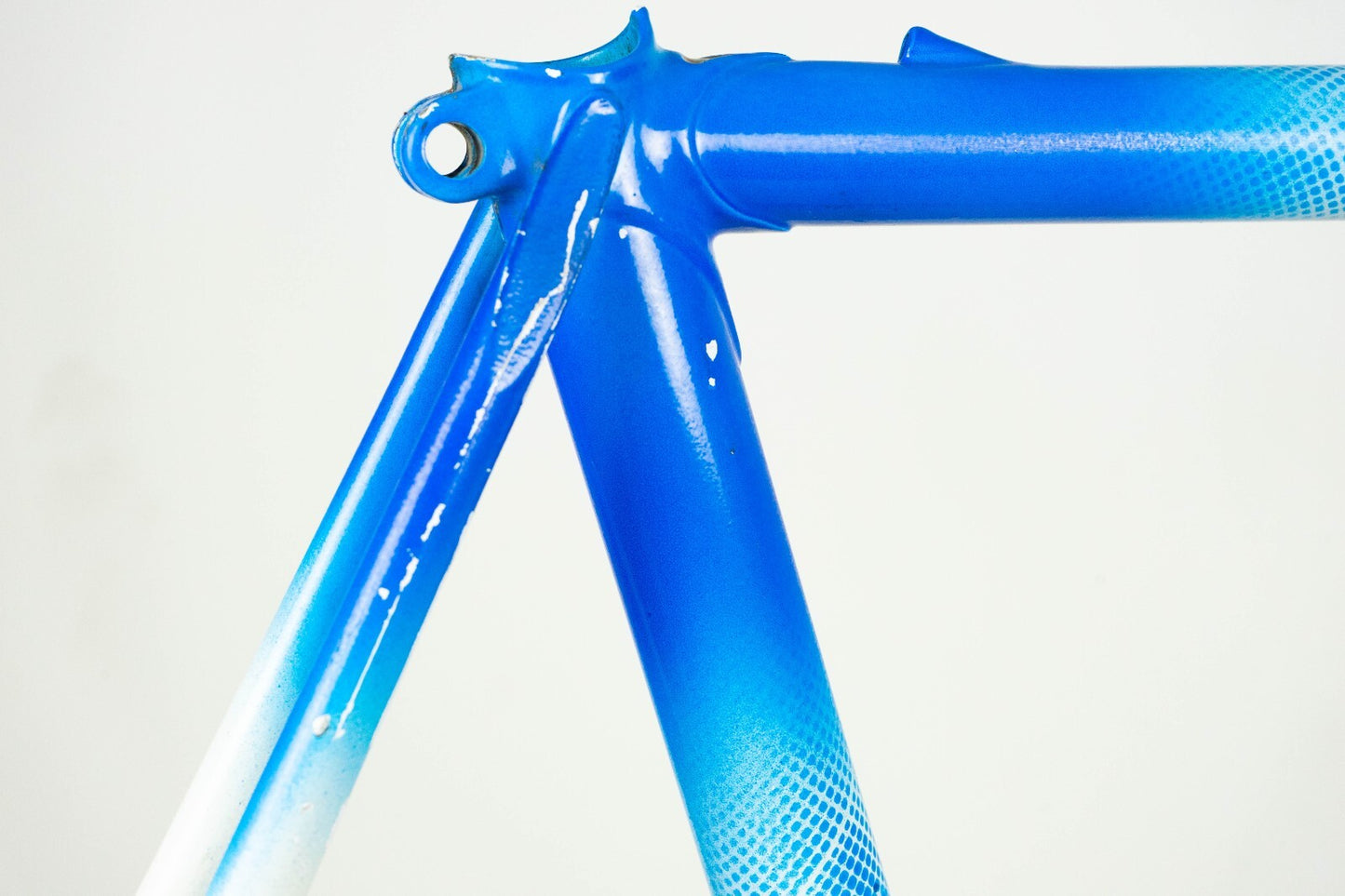 NOS DAZZAN VINTAGE FRAME 57 ROAD BIKE STEEL BICYCLE CLASSIC blue 700c gipiemme