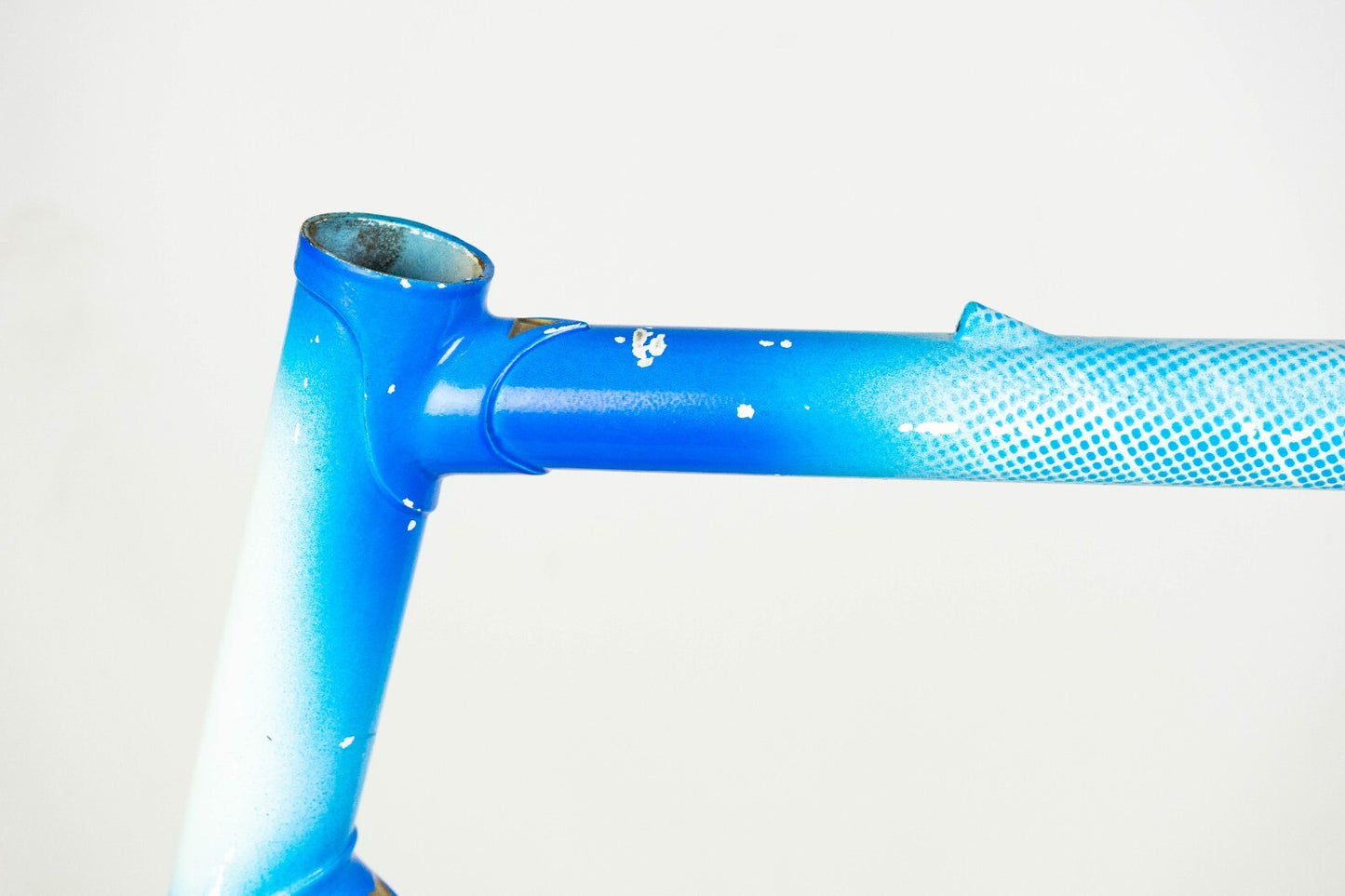 NOS DAZZAN VINTAGE FRAME 57 ROAD BIKE STEEL BICYCLE CLASSIC blue 700c gipiemme