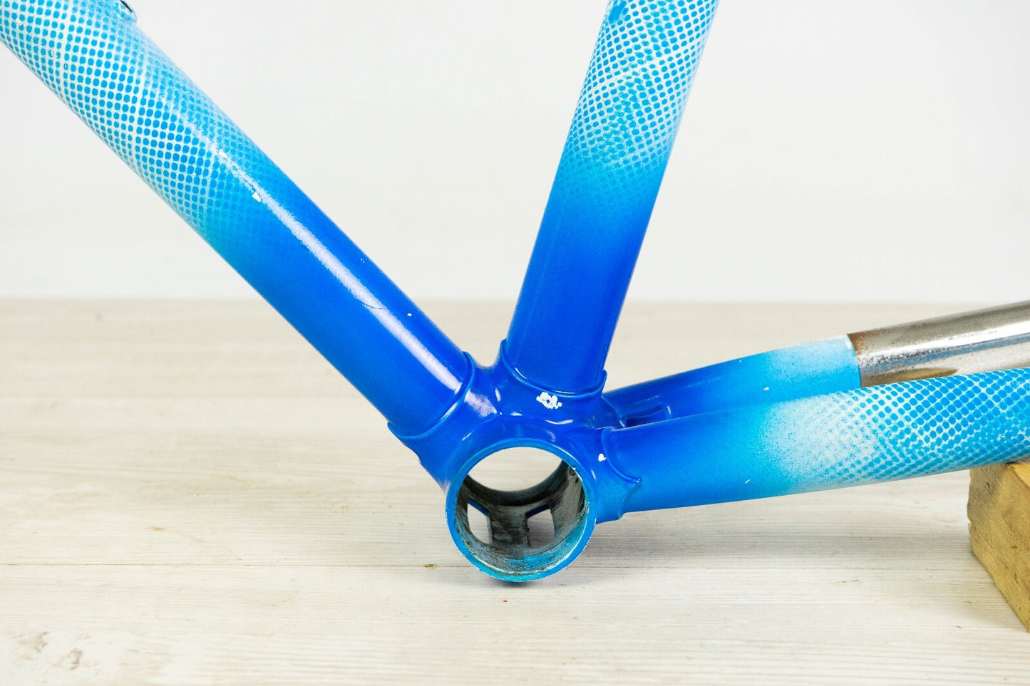 NOS DAZZAN VINTAGE FRAME 57 ROAD BIKE STEEL BICYCLE CLASSIC blue 700c gipiemme