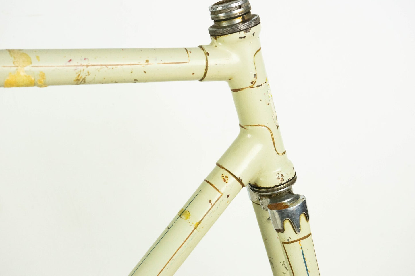 PRESERVED 30s VINTAGE FRAME SPORT BIKE 56 59 STEEL bicycle OLD CITY ROAD 700C