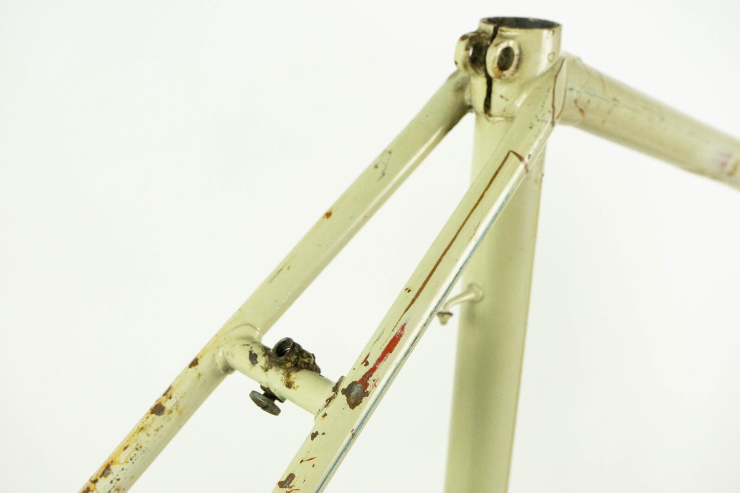PRESERVED 30s VINTAGE FRAME SPORT BIKE 56 59 STEEL bicycle OLD CITY ROAD 700C