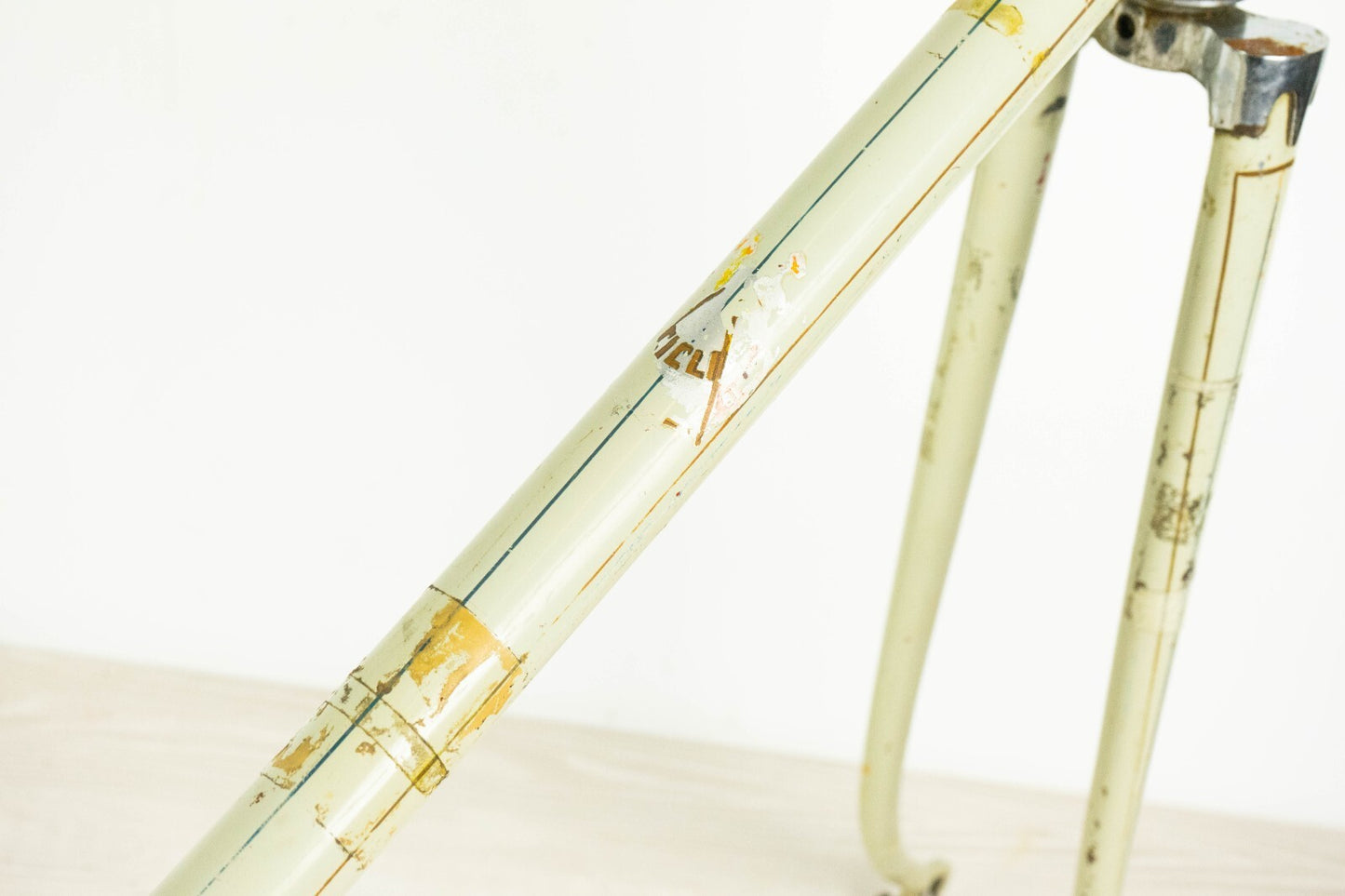 PRESERVED 30s VINTAGE FRAME SPORT BIKE 56 59 STEEL bicycle OLD CITY ROAD 700C