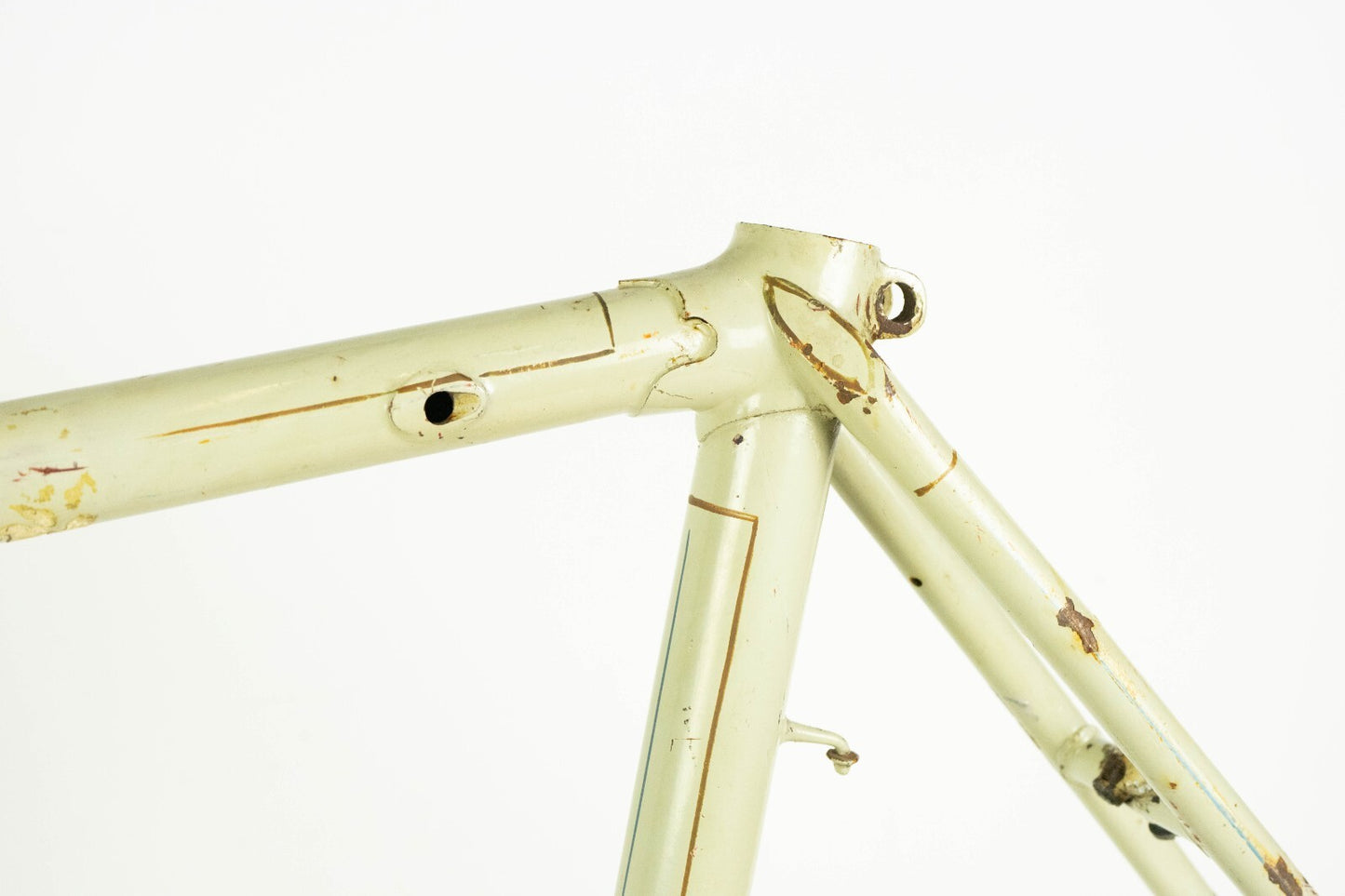 PRESERVED 30s VINTAGE FRAME SPORT BIKE 56 59 STEEL bicycle OLD CITY ROAD 700C