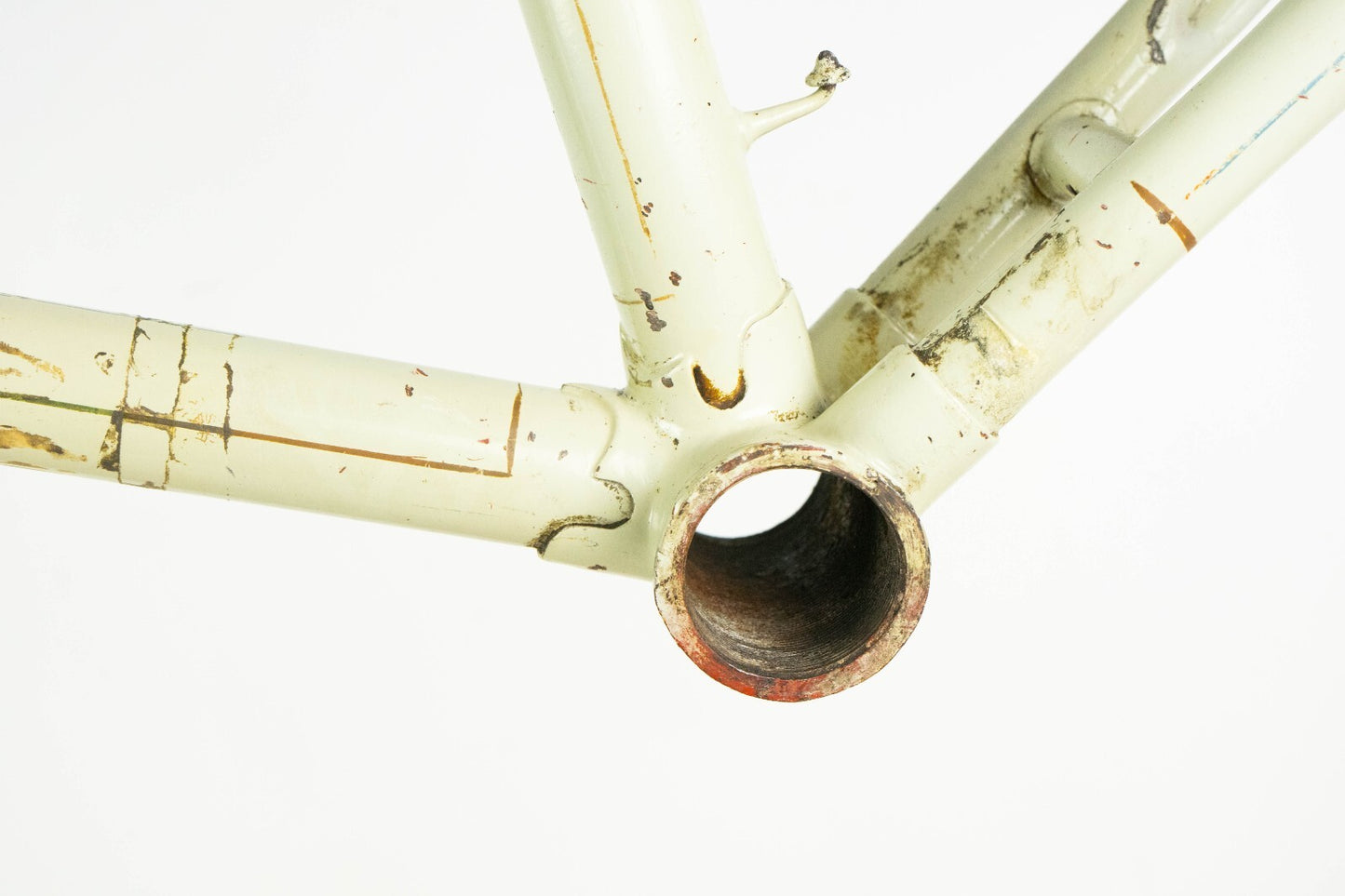 PRESERVED 30s VINTAGE FRAME SPORT BIKE 56 59 STEEL bicycle OLD CITY ROAD 700C