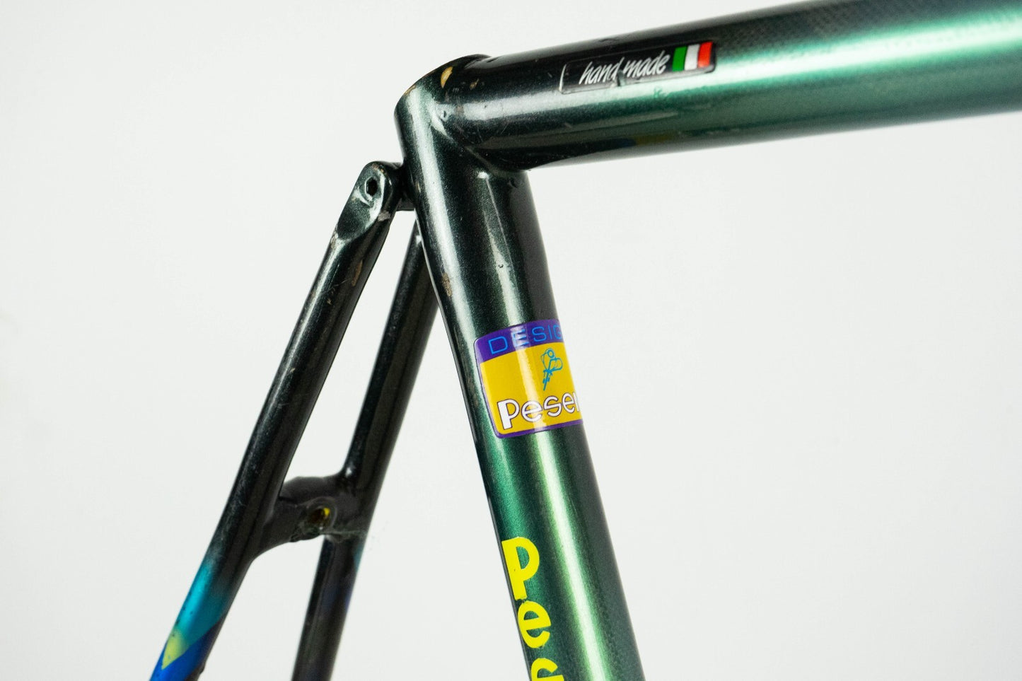 PESENTI VINTAGE COLUMBUS CARBON FIBER FRAME 50 53 STEEL ROAD BIKE 700c BICYCLE
