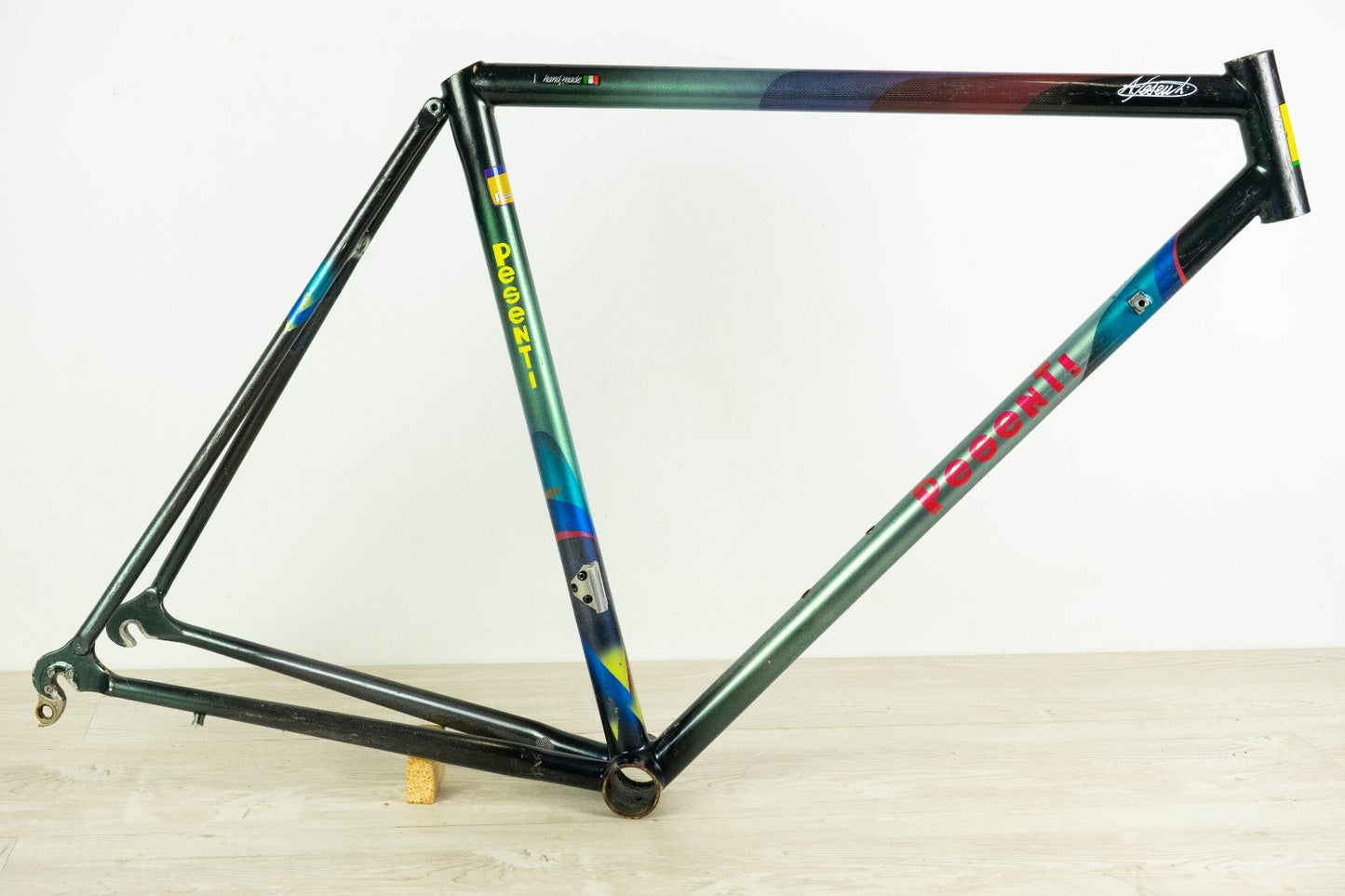 PESENTI VINTAGE COLUMBUS CARBON FIBER FRAME 50 53 STEEL ROAD BIKE 700c BICYCLE