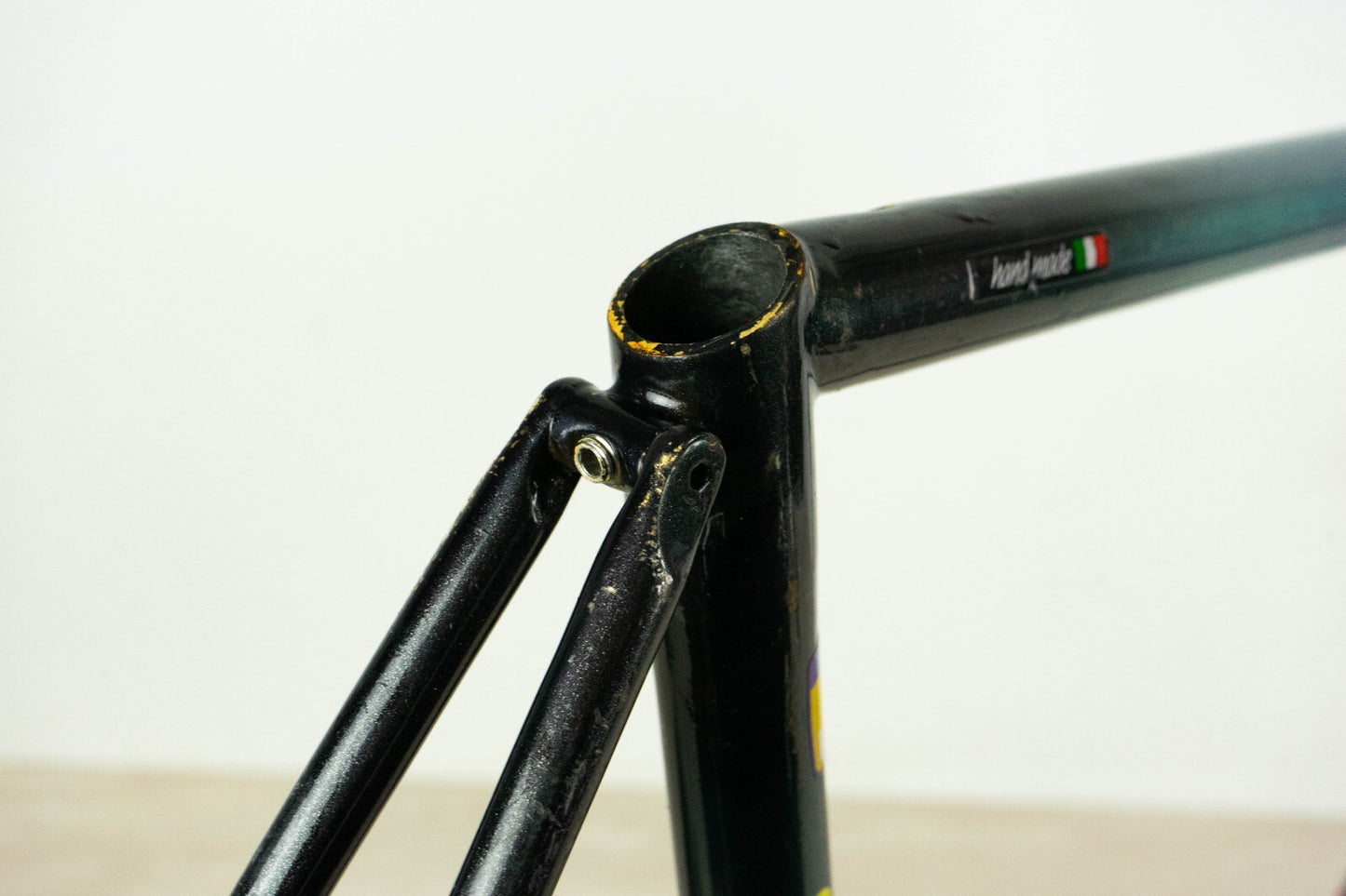 PESENTI VINTAGE COLUMBUS CARBON FIBER FRAME 50 53 STEEL ROAD BIKE 700c BICYCLE