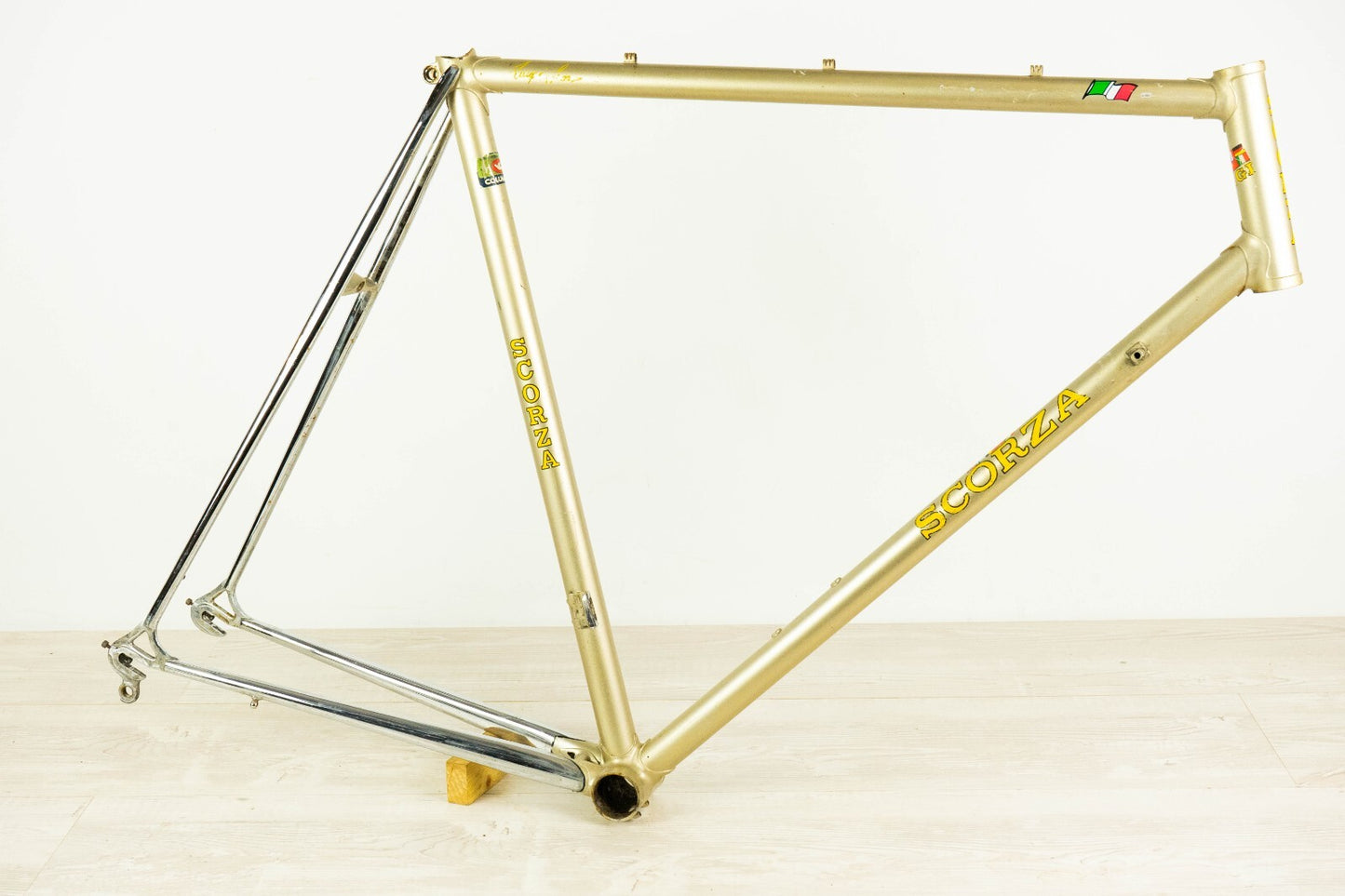 CHIERICI VINTAGE FRAME 56 57 STEEL COLUMBUS SL ROAD BIKE CAMPAGNOLO 700c 80S OLD
