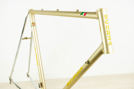 CHIERICI VINTAGE FRAME 56 57 STEEL COLUMBUS SL ROAD BIKE CAMPAGNOLO 700c 80S OLD