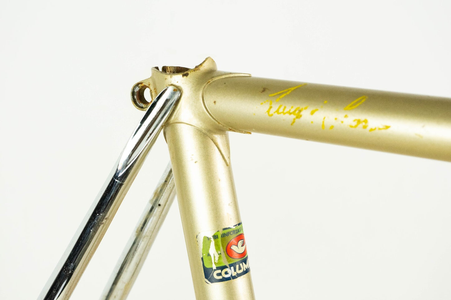 CHIERICI VINTAGE FRAME 56 57 STEEL COLUMBUS SL ROAD BIKE CAMPAGNOLO 700c 80S OLD