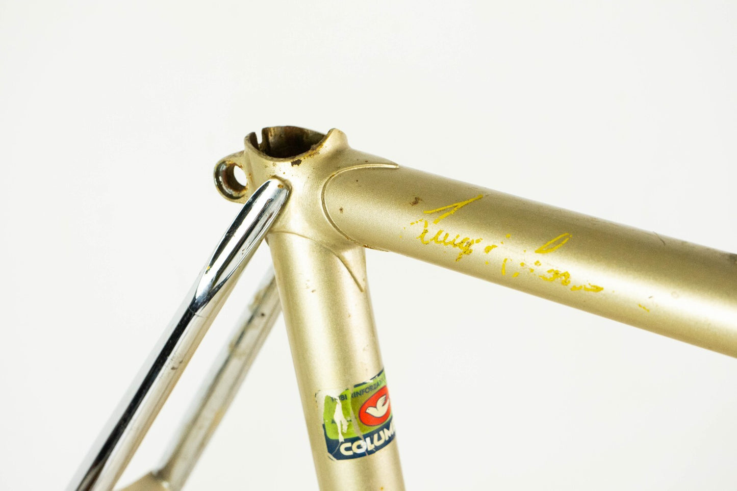 CHIERICI VINTAGE FRAME 56 57 STEEL COLUMBUS SL ROAD BIKE CAMPAGNOLO 700c 80S OLD