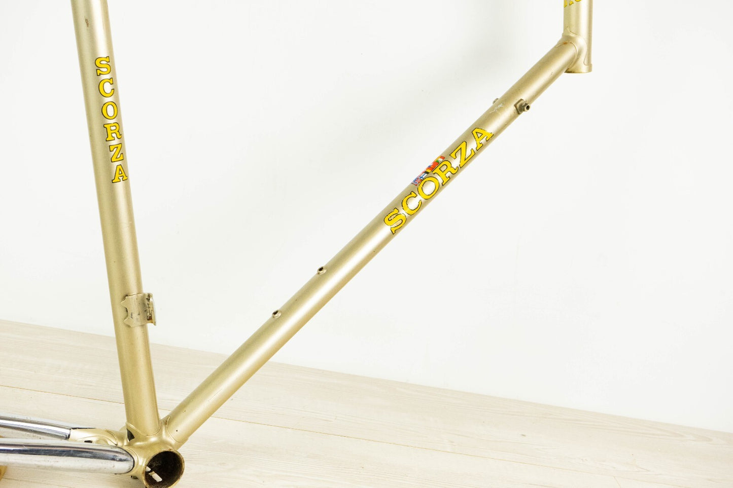 CHIERICI VINTAGE FRAME 56 57 STEEL COLUMBUS SL ROAD BIKE CAMPAGNOLO 700c 80S OLD