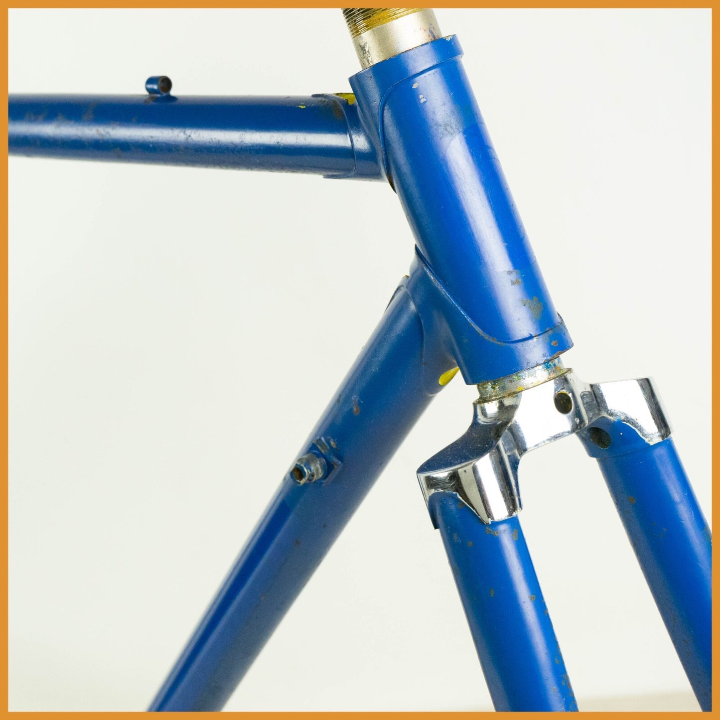 CHIESA RIVOLA VINTAGE COLUMBUS SL FRAME SET 51 53 STEEL ROAD BIKE CAMPAGNOLO OLD