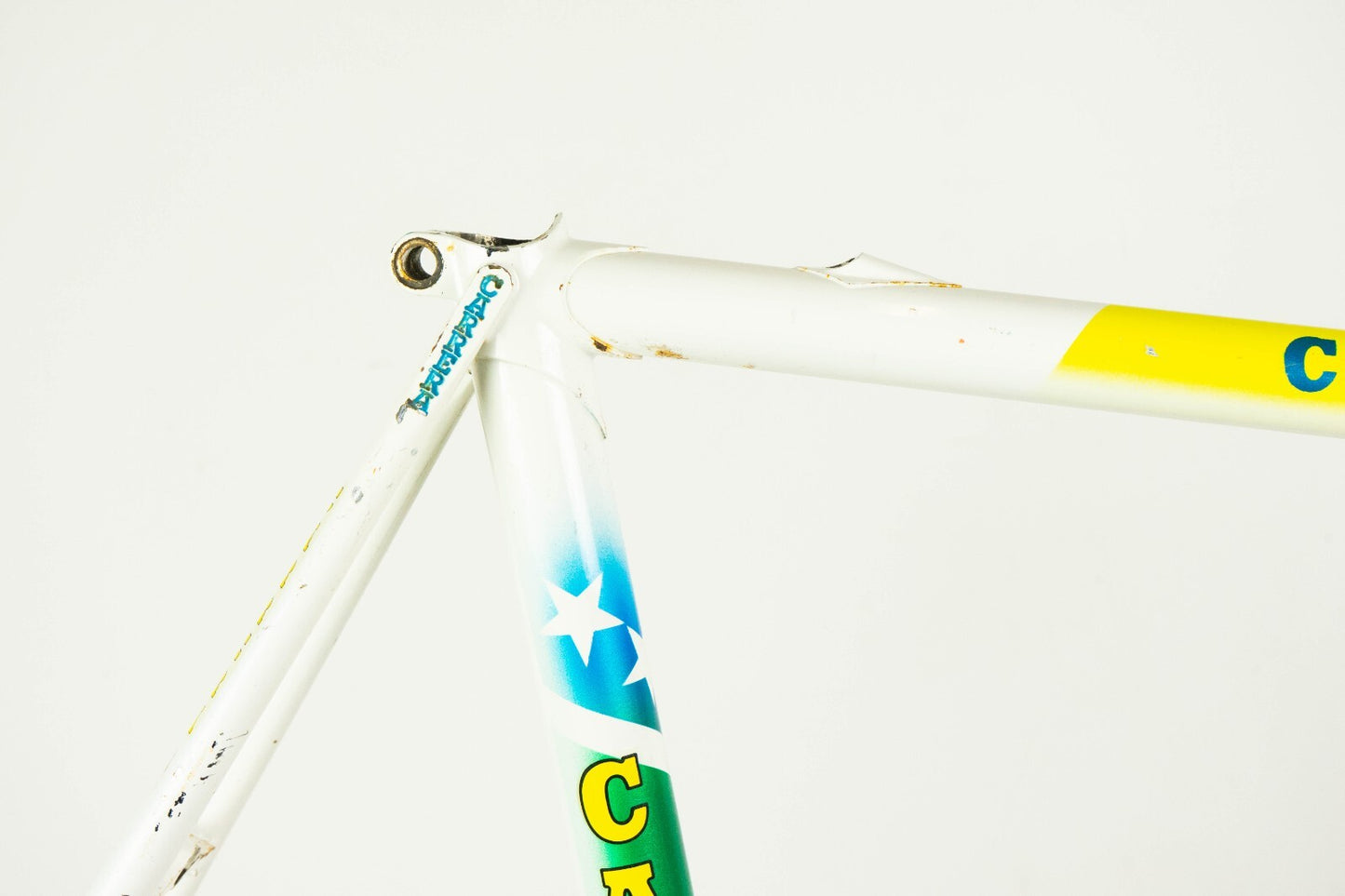 CARRERA TASSONI 1993 TEAM VINTAGE FRAME SET ROAD BIKE 57 COLUMBUS OLD PANTANI