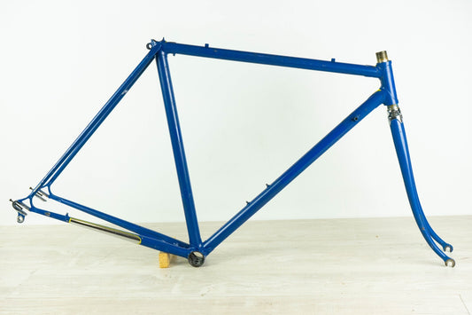 CHIESA RIVOLA VINTAGE COLUMBUS SL FRAME SET 51 53 STEEL ROAD BIKE CAMPAGNOLO OLD