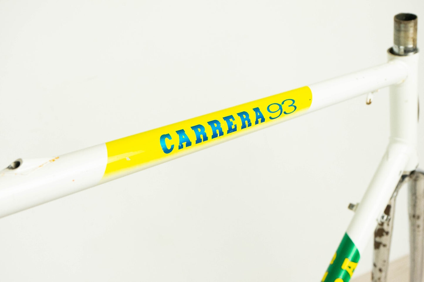 CARRERA TASSONI 1993 TEAM VINTAGE FRAME SET ROAD BIKE 57 COLUMBUS OLD PANTANI