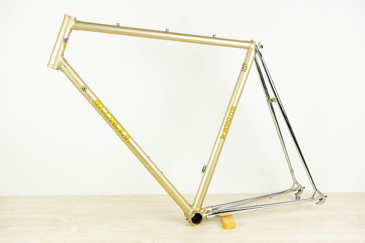 CHIERICI VINTAGE FRAME 56 57 STEEL COLUMBUS SL ROAD BIKE CAMPAGNOLO 700c 80S OLD