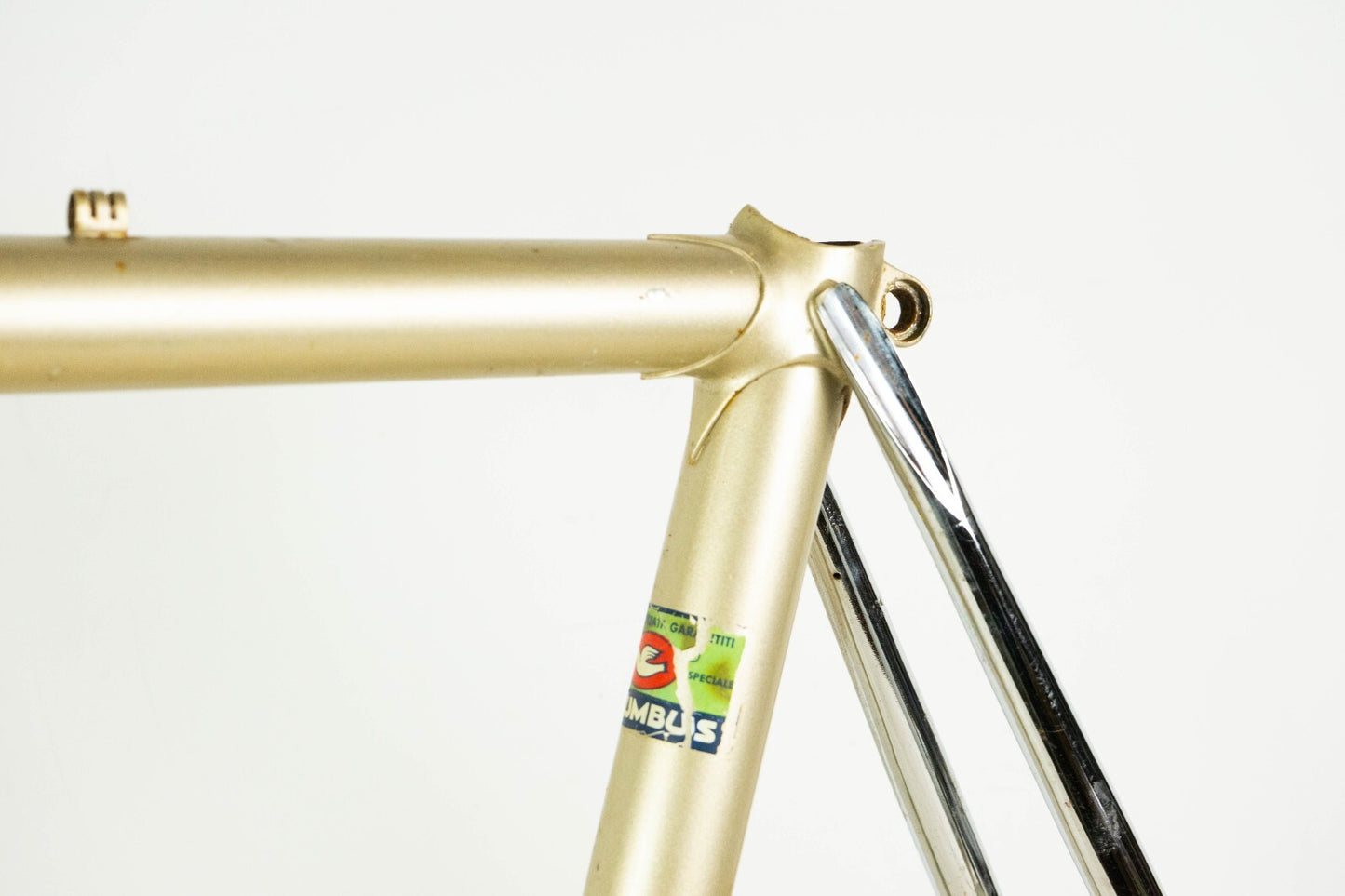 CHIERICI VINTAGE FRAME 56 57 STEEL COLUMBUS SL ROAD BIKE CAMPAGNOLO 700c 80S OLD