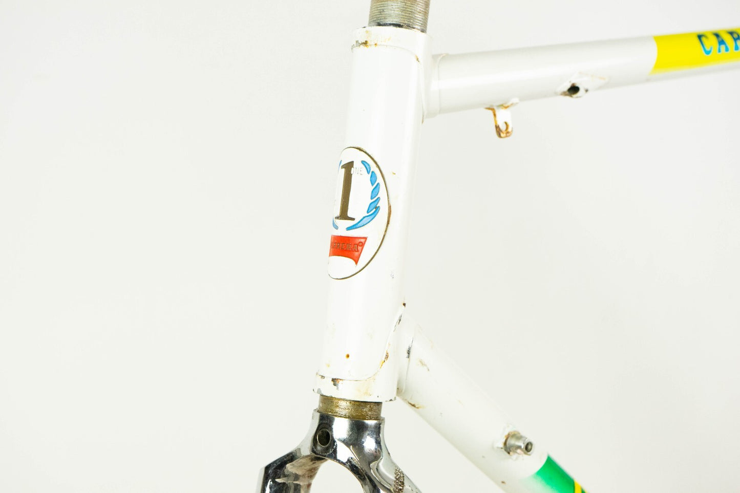 CARRERA TASSONI 1993 TEAM VINTAGE FRAME SET ROAD BIKE 57 COLUMBUS OLD PANTANI